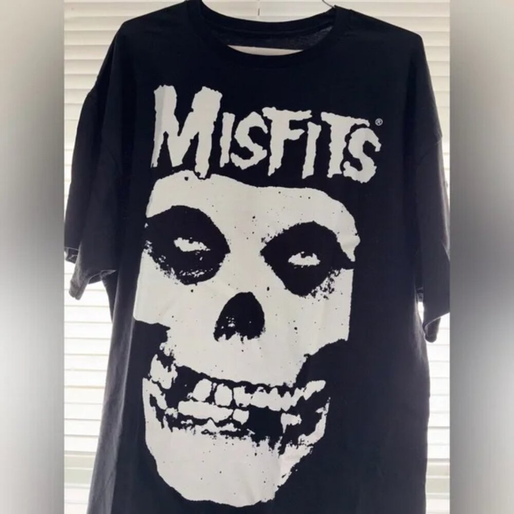Authentic Misfits Band Tour T-Shirt in Black and White, Men's International xl - Picture 2 of 4